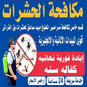 مكافحة الحشرات