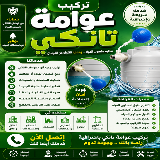 تركيب عوامة - عوامة خزان الماء - عوامة تانكي - ابومحمد📞60060114 - تركيب عوامة الخزان - تركيب عوامات - عوامة خزان - تصليح عوامة - عوامة ماء الخزان - عوامة الخزان