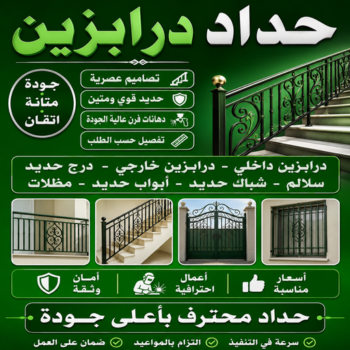 درابزين - حداد درابزين – بالكويت📞94702424 – درج درابزين – درابزين حديد – درابزين استيل – درابزين خارجي – تركيب درابزين – درابزين زجاج – تفصيل درابزين