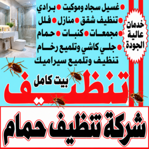 تنظيف حمام