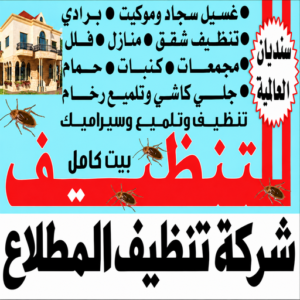 شركة تنظيف المطلاع